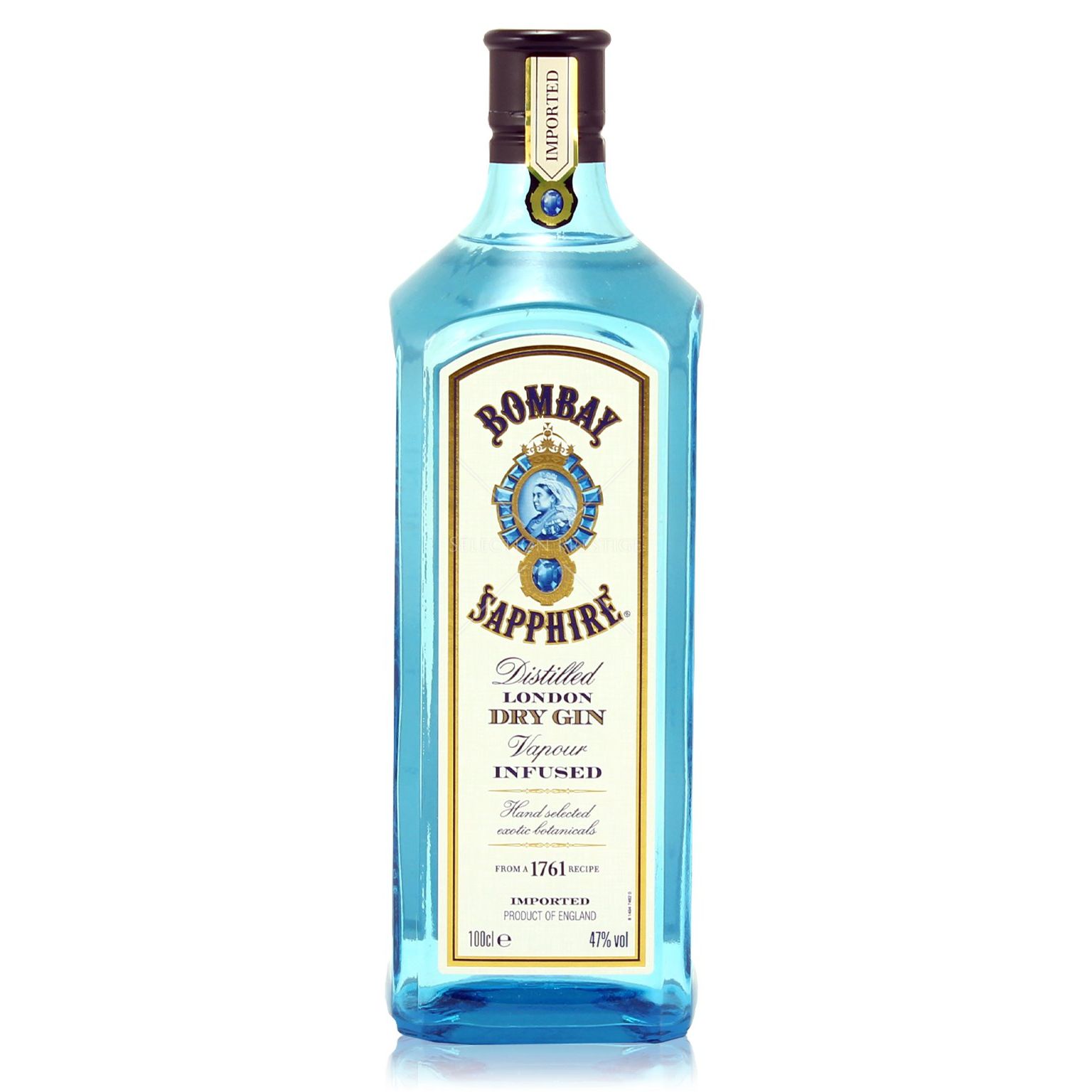 Bombay оригинальный сухой Джин 1.0L (47% Vol.)