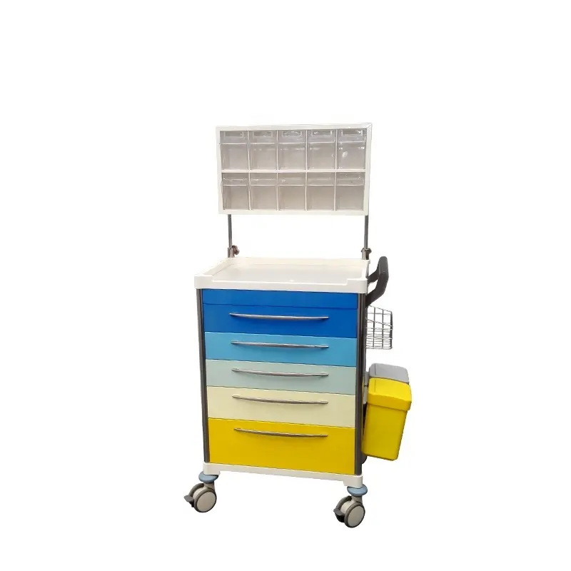 anesthesia trolley used medication carts