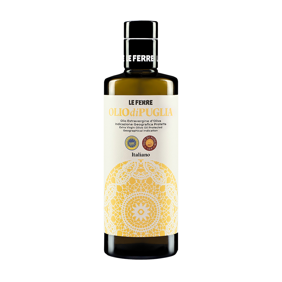 IGP Olio di Puglia Extra Virgin Olive Oil for dressing 0,5L