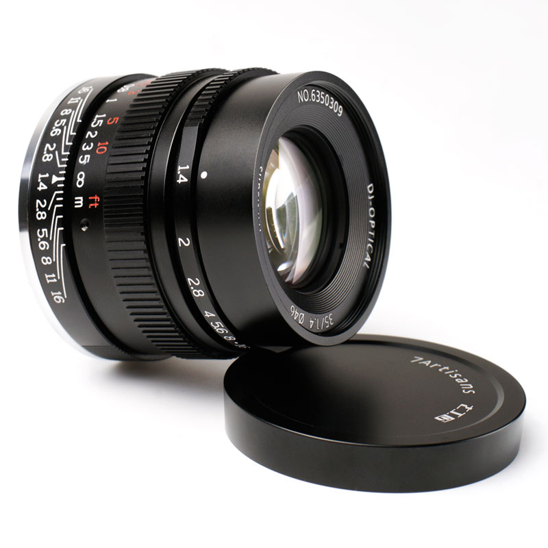 7artisans 35 мм F1.4 объектив с фиксированным фокусным расстоянием полный кадр черный Z Крепление объектива для Nikon Z5 Z6 Z7 Z50