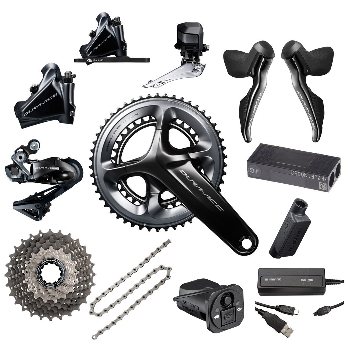 Качественная Новинка, дисковый тормоз Shimano Dura Ac-e Di2 R9150 2x11 34-50