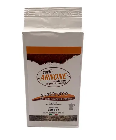 Caffe Arnone Italian ground coffee GustoAroma 250gr