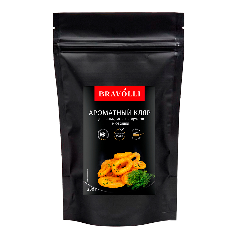 Ароматная батарея Bravolli для рыбы, морепродуктов и овощей! 200 г