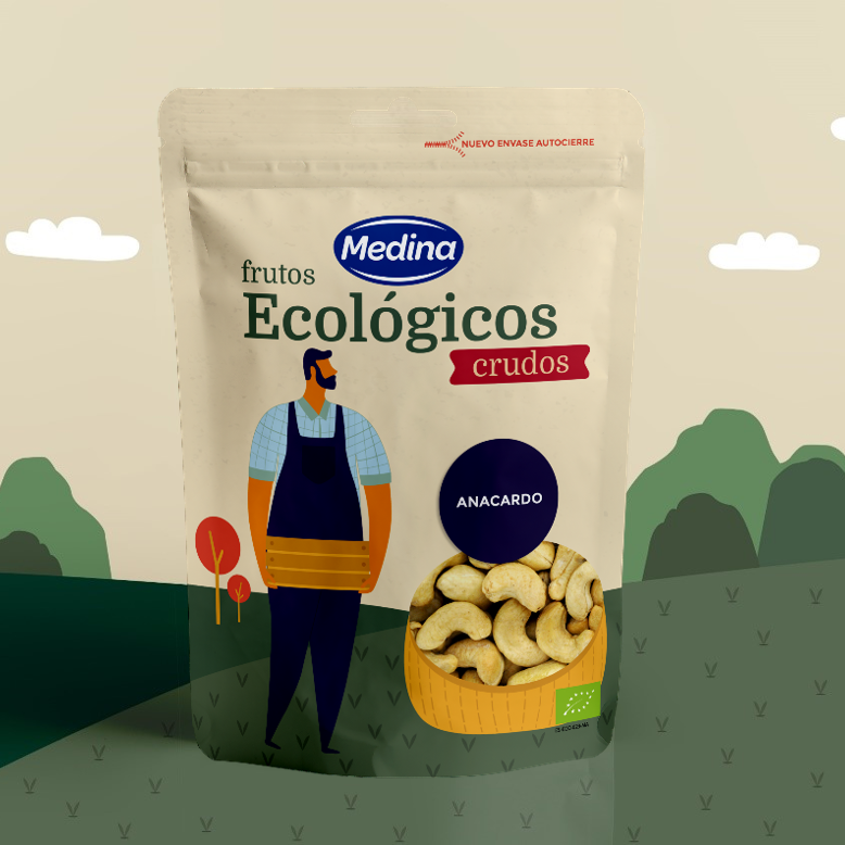 Organic Nuts, Dried Fruit and Seeds / Organic Certification / Pure, Raw, and Unsalted