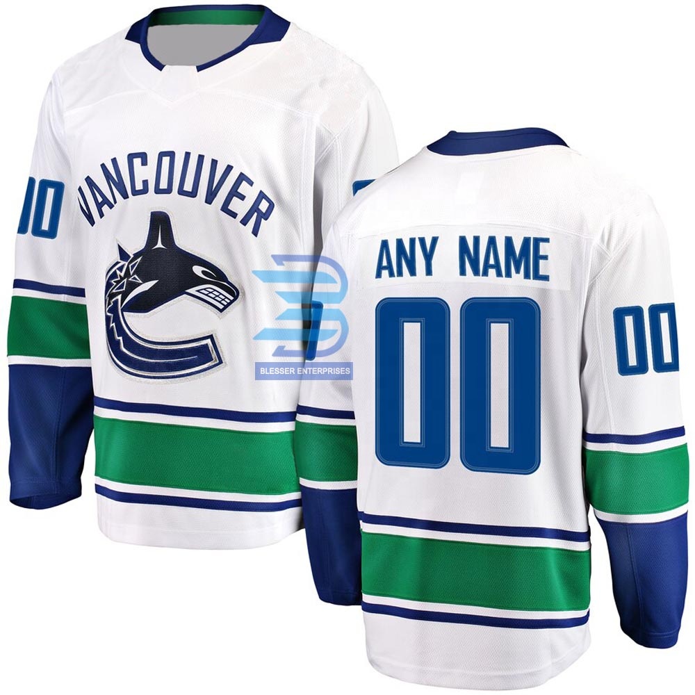 High Quality All Size Men Sublimated Ice Hockey Jersey Uniform with Team Name and Number