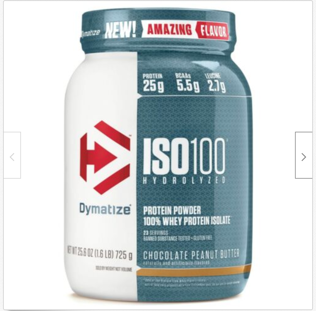 Изолят сывороточного белка Dymatize ISO 100 1,6 фунт-25 служит вкусом