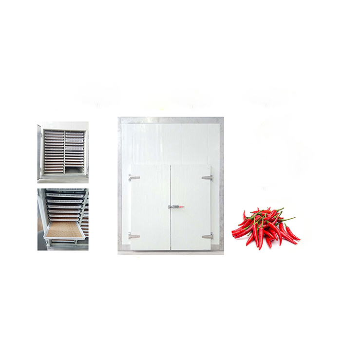 hot air chili pepper tray dryer machine with heat pump forcommercial spice dehydration
