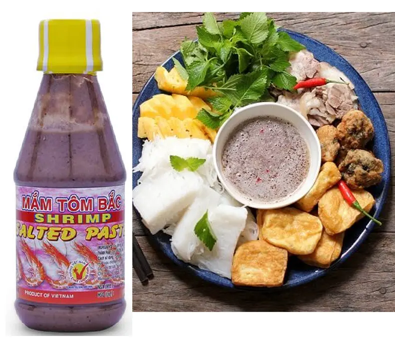 High Quality Salted Shrimp Paste/ Delicious Shrimp Sauce 220ml x 24 Bottles