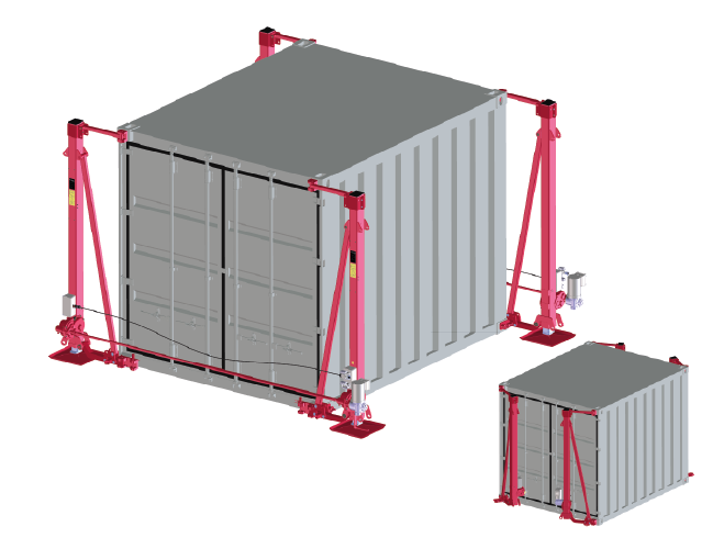 Lifting device detachable & swivelling 1889 modular