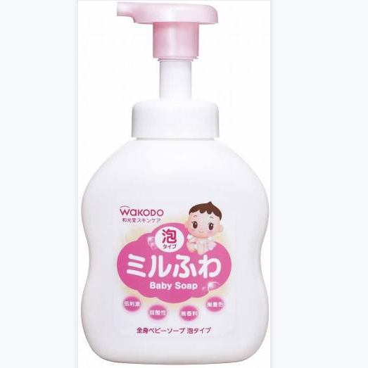 Mill fluffy whole body baby soap foam type baby skin whitening soap