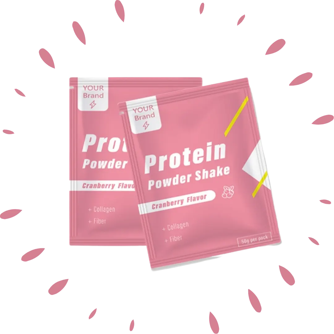 Rich In Protein And Repair Our Muscle Cranberry Flavored Protein Powder