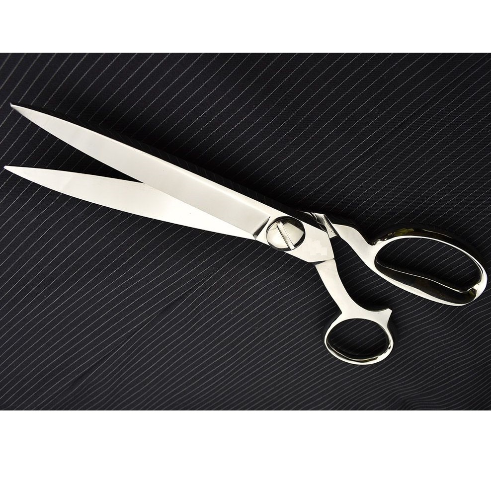 Brazil Mundial forged tailor's scissors knife ,stay set pivot 10 inch