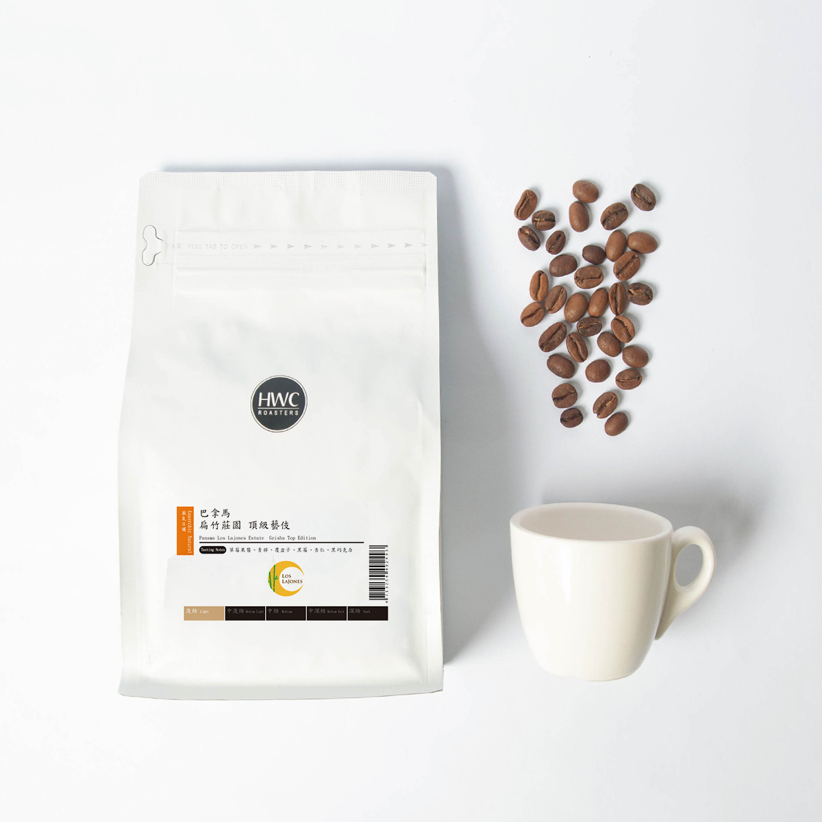 Топ-выпуск Geisha, Панама Los Lajones Estate 100 Arabica, жареные кофейные зерна
