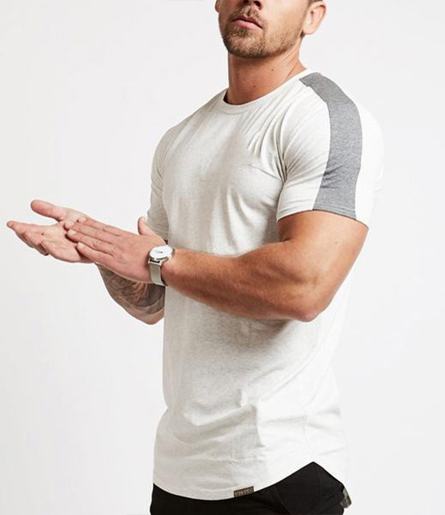 Mens blank cotton T shirt oversized drop shoulder design t-shirt custom quality printing t shirts