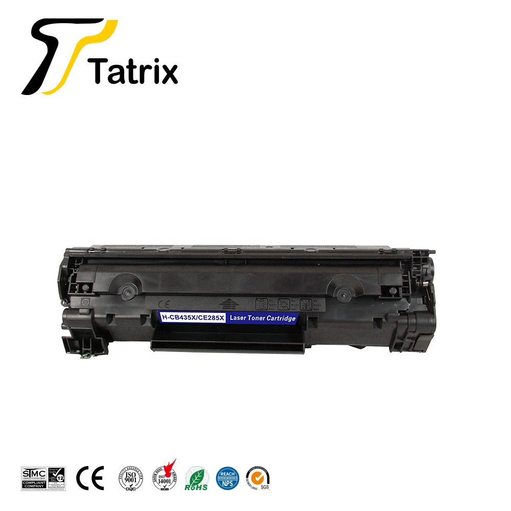 Tatrix CB435X CE285X Премиум Совместимый лазерный Черный тонер-картридж для принтера HP LaserJet P1106