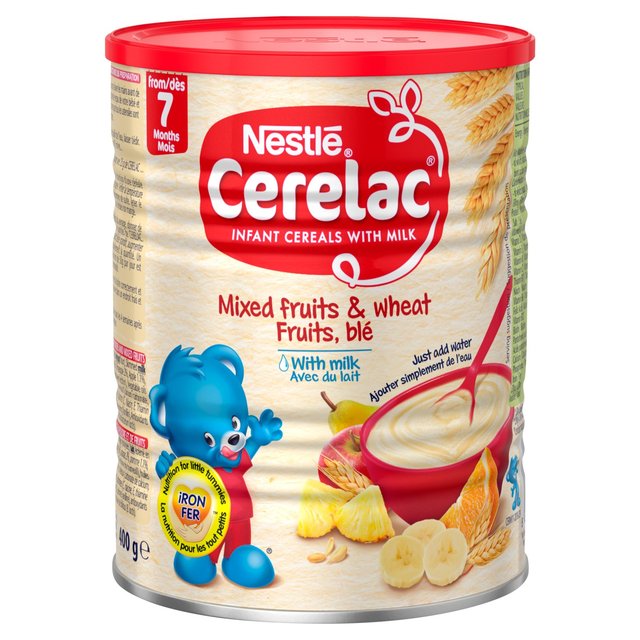 Cerelac для смещанных овощей и риса молока