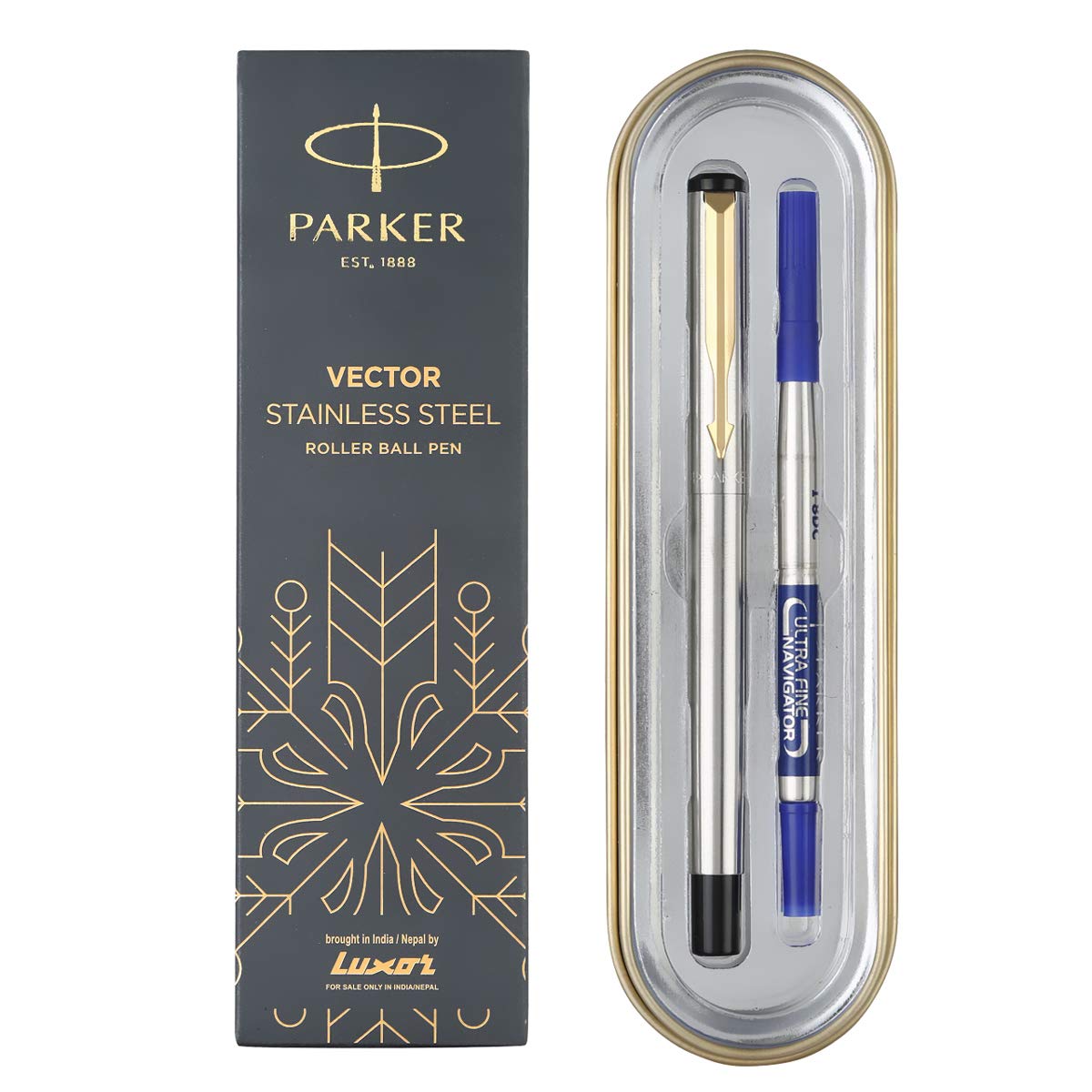 Шариковая ручка Parker векторные позолоченные ручки из нержавеющей стали премиум-класса parker векторные ручки с логотипом на заказ