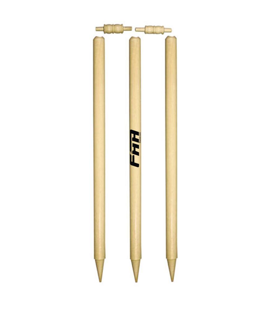 Wooden Cricket Wickets Stumps High Quality
