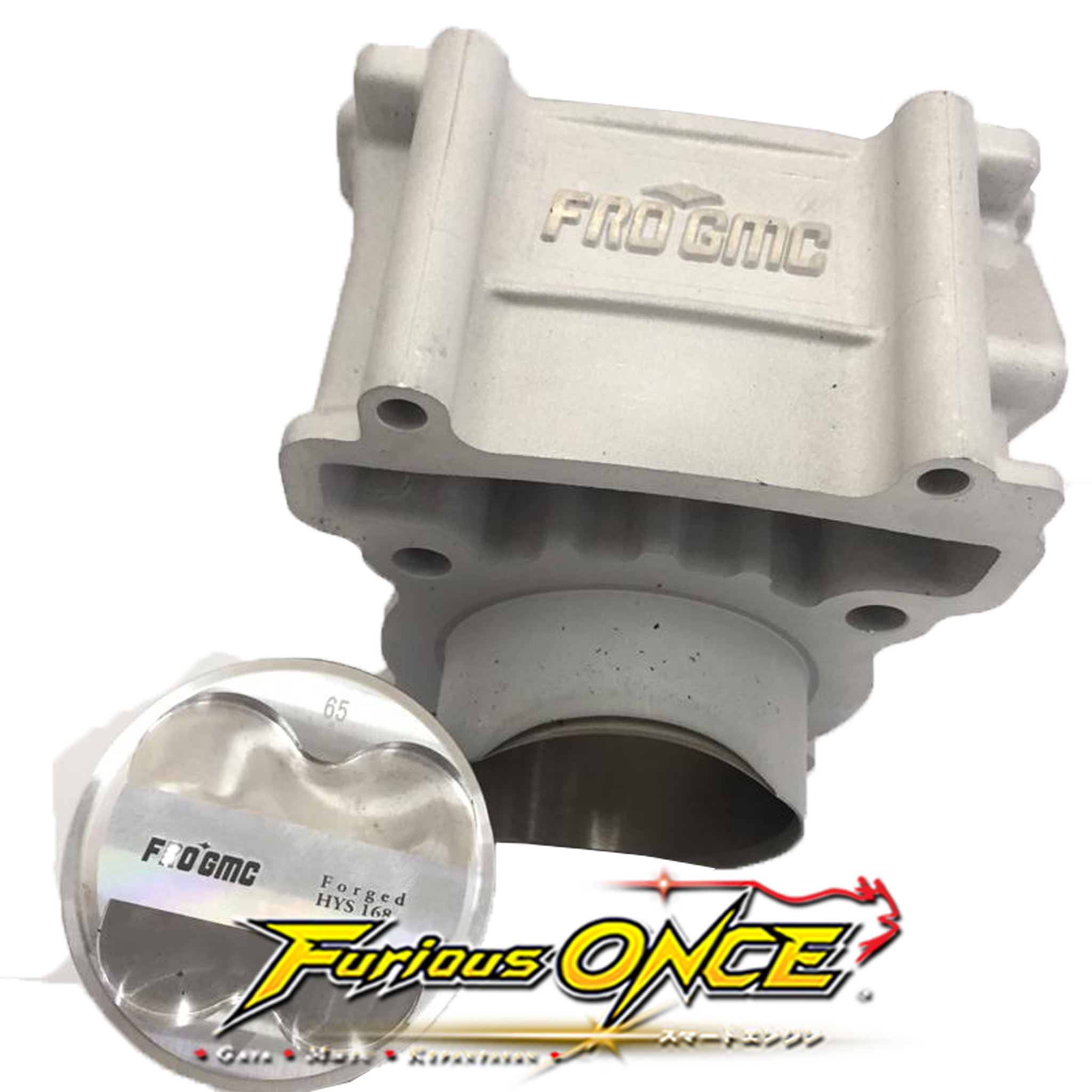 Motorcycle Parts FZ150/ LC135 Ceramic Cylinder Block Assy Racing Block Enhance Motor Super Power