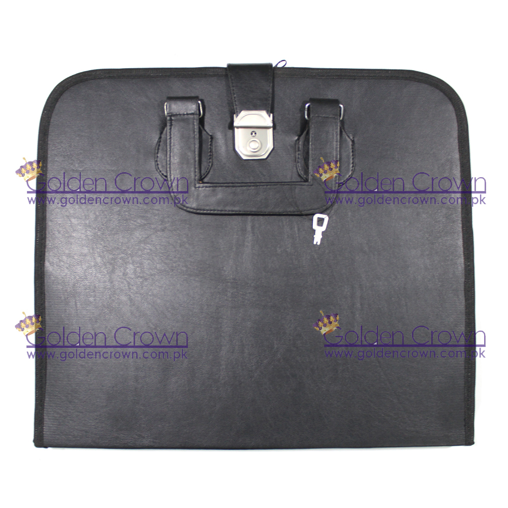 Masonic Regalia Apron Bag File Case MM/WM Apron with Soft Handle