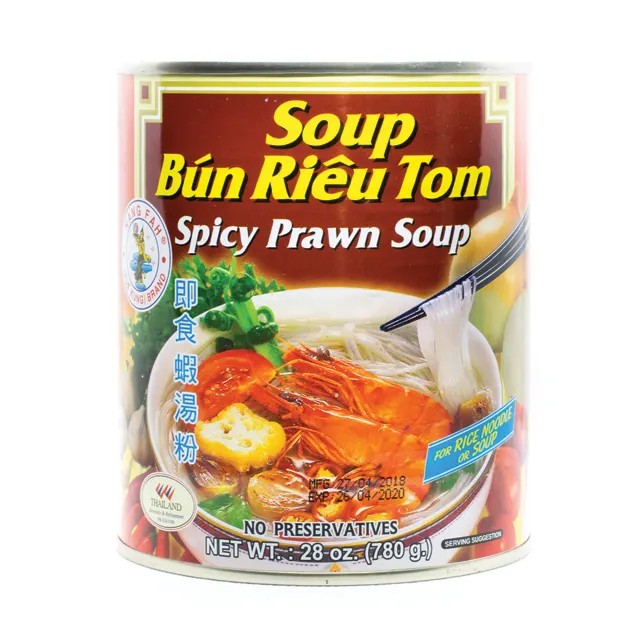 hot item 400 g manufacture spicy prawn soup for retailer for wholesales product of thailand