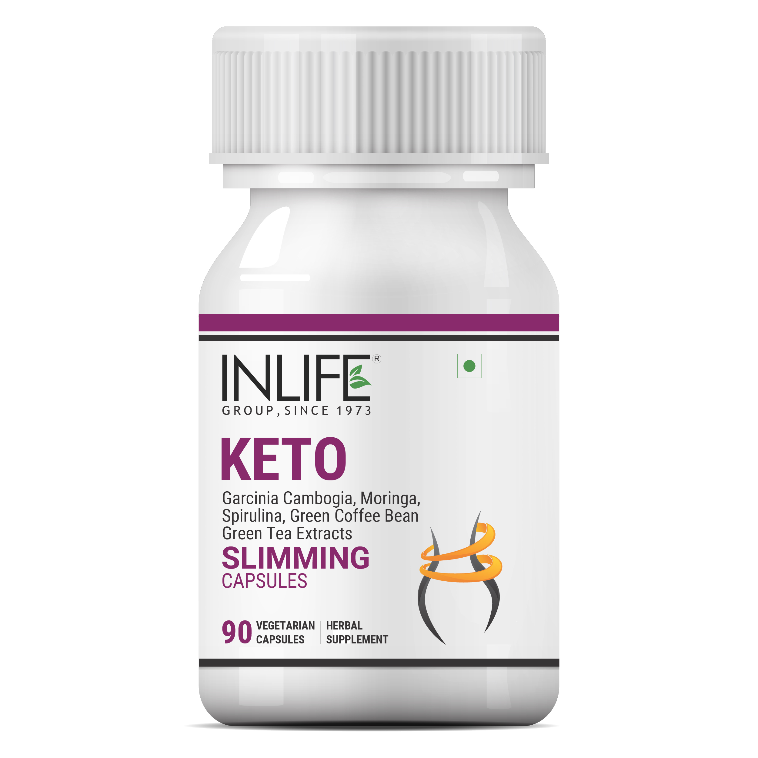 Таблетки для похудения INLIFE Keto, таблетки для похудения-90 вегетарианских капсул