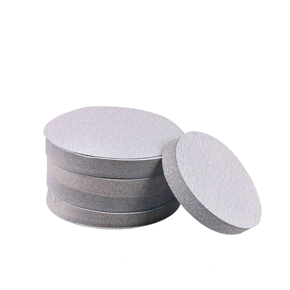 China manufacture konaflex-platinum white 7inch(180mm) hook&loop sanding disc
