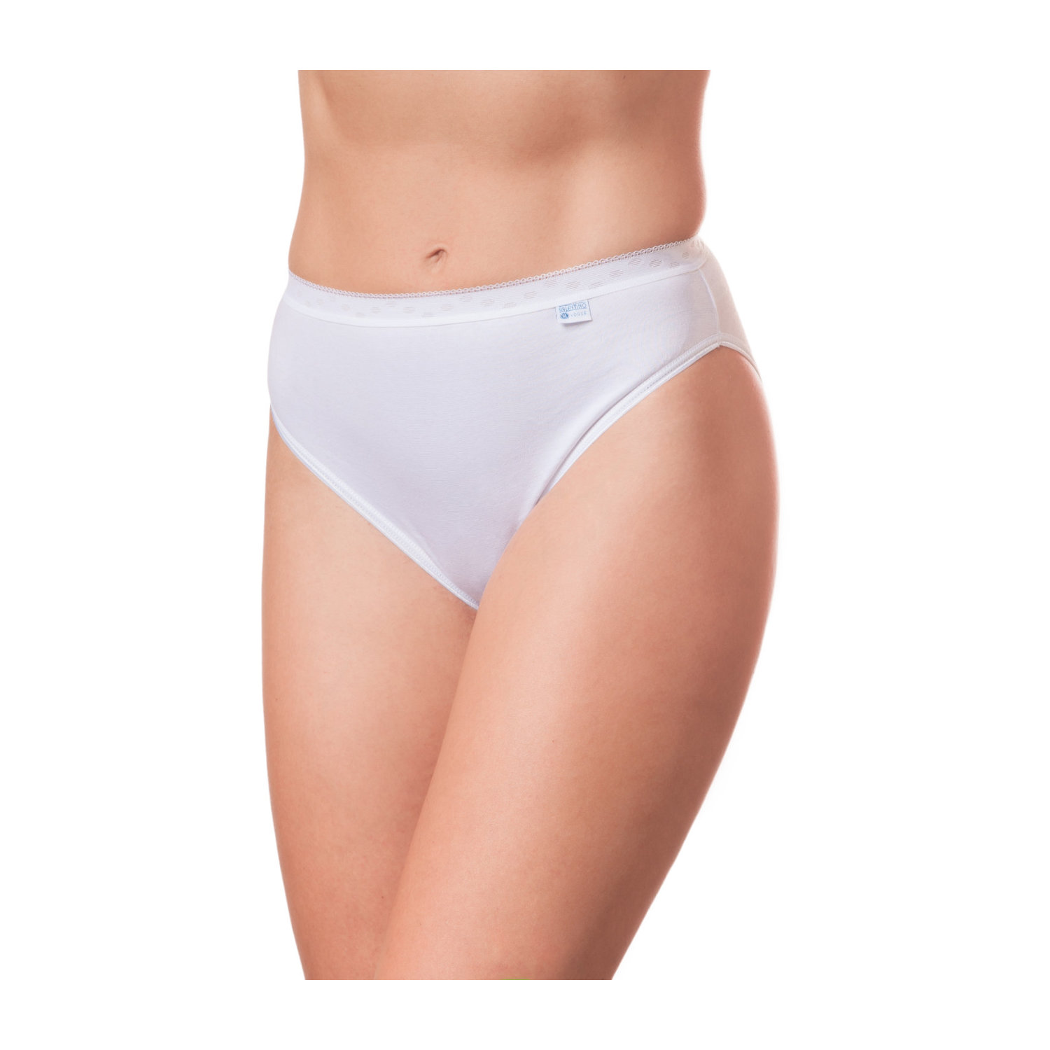 2021 New Arrivals High Waist Stretch Cotton Women's Underwear in Black and White Colours