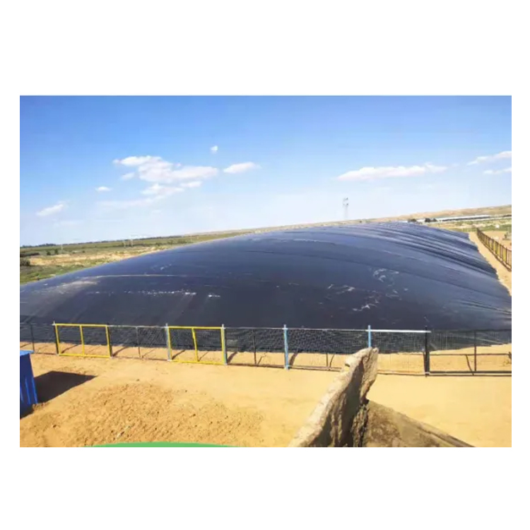 Анаэробная лагунная Биогазовая установка, гео-мембрана HDPE для завода по производству крахмала