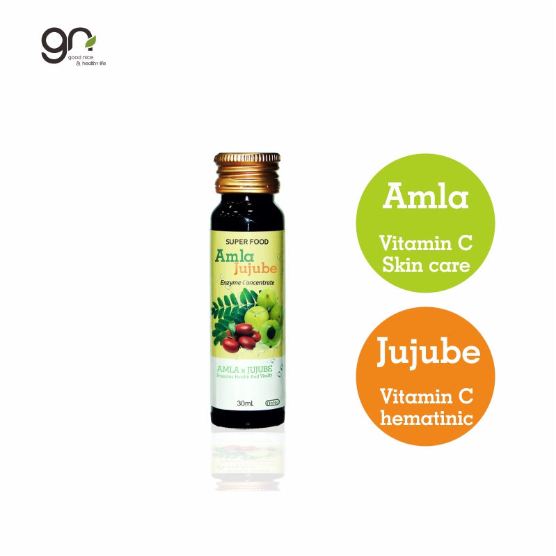 Ферментный концентрат Amla и экстракт jujube, косметический напиток 30 мл, сделает вашу кожу белизной