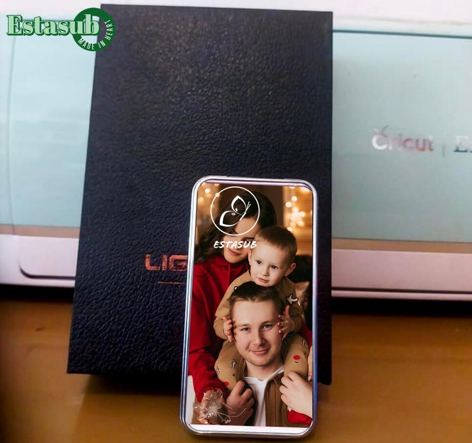 Серебряный Цвет Сублимация электрические слайды зажигалка с зарядным проводом