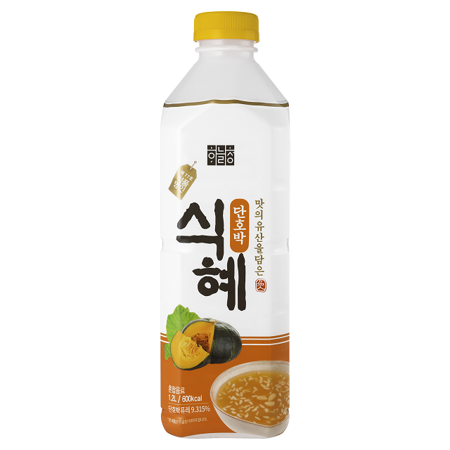 Korea pumpkin sweet rice drink Korean traditional beverage made with 100% domestic rice and malt syrup
