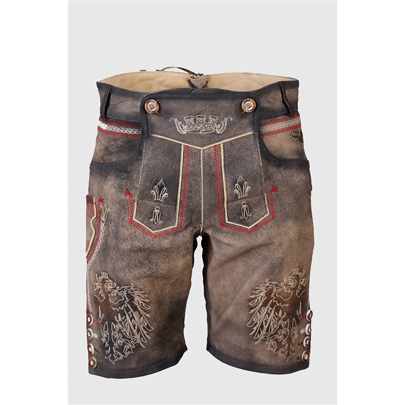 German outfit Lederhosen men