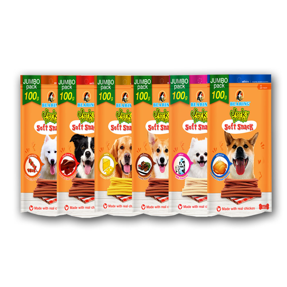 Подшипник Jerky Premium Treat, мягкая закуска для домашних животных, 100 г. Из Таиланда