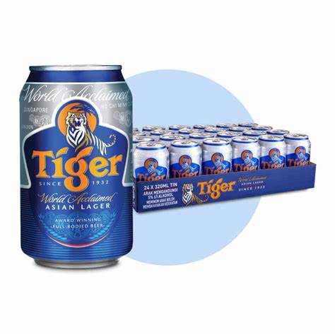 Tiger Beer Cans Alcohol Drink Online 320ml x 24