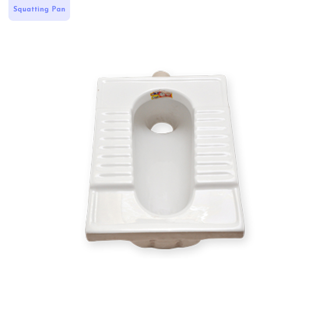 Most Durable Comfortable Design Squatting Pan Toilet from India Supplier