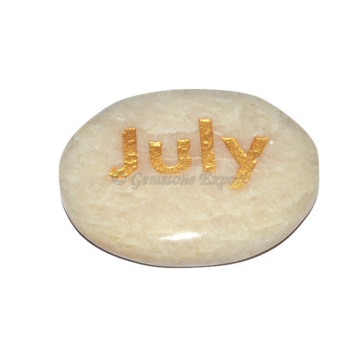 Best Deal on Moon Stone July Engraved Stone | Moon Stone July Supplier