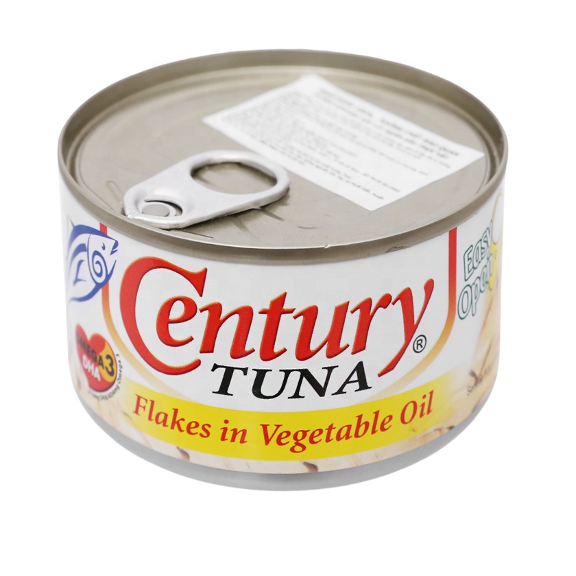 Canned Fish High Quality Canned Food Factory Century Tuna Flakes In Vegetable Oil 170g