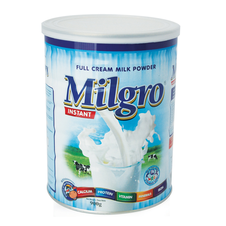 Молочный порошок Milgro мгновенный Полный крем, упакованный с кальцием, белком, витаминами происхождения из Новой Зеландии