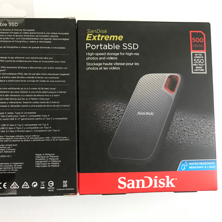 Экстремальный Портативный внешний SSD SDSSDE60