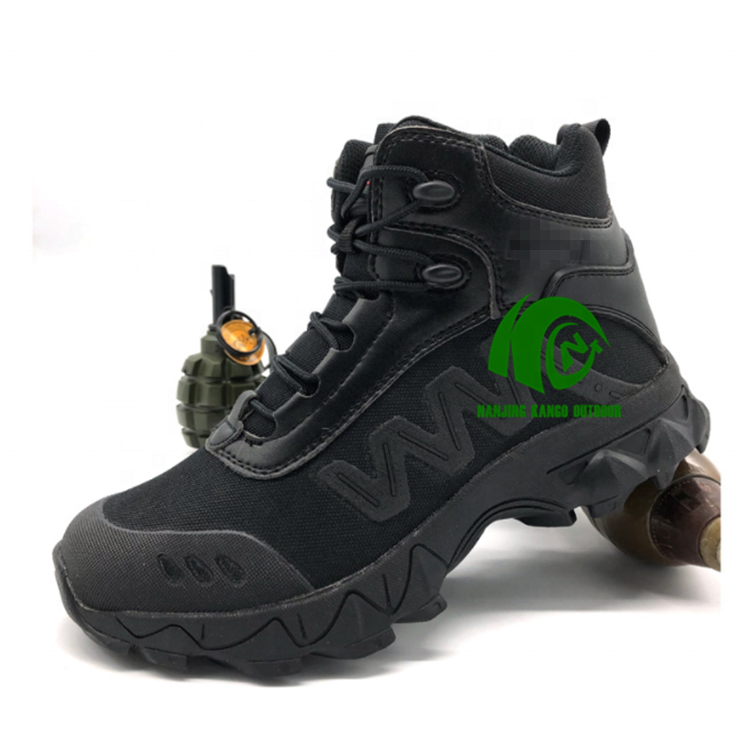 Kango fashion new design custom breathable camouflage soft military army shoes tactical boots for men