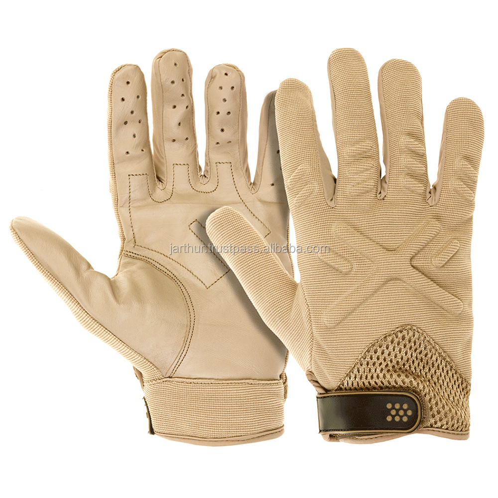 Tactical Shooting Gloves Green Camo | Adjustable Wrist | Comfortable | Synthetic Leather | Versatile