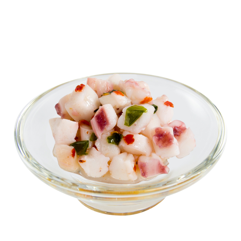 No preservatives frozen Seasoned Squid (Ika Wasabi)