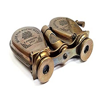 Brown Antique Binoculars