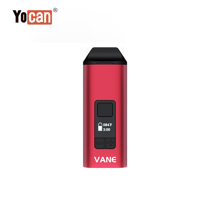 Yocan Vane электронная сигарета на заказ, керамическая камера, испаритель, батарея 1100 мАч для сухих трав
