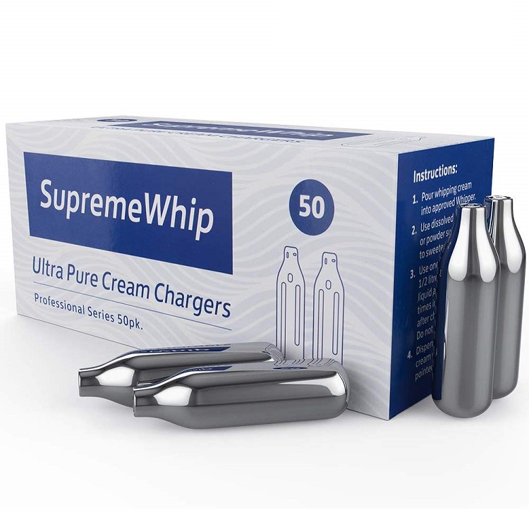 США лучшие продажи SupremeWhip N2O взбитые сливки зарядные устройства 8,2 г
