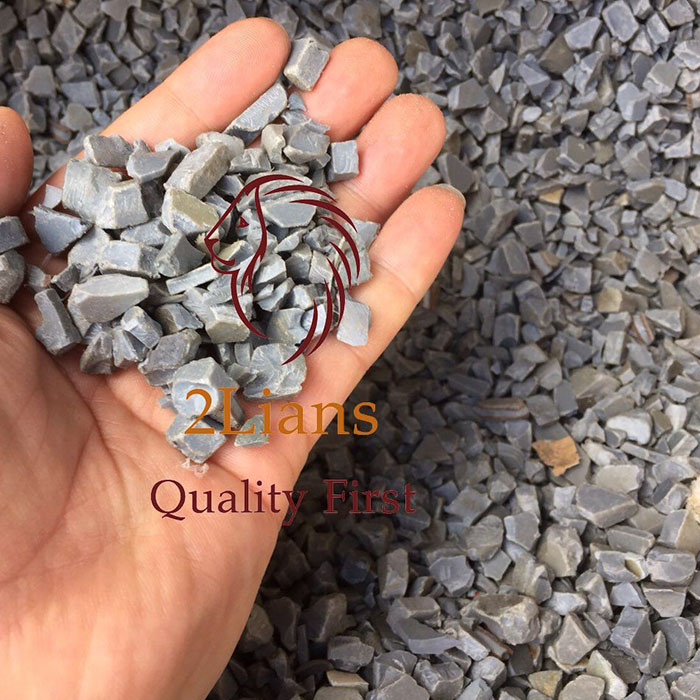 ПВХ серый трубы Regrind переработанный пластиковый пост ПВХ лом