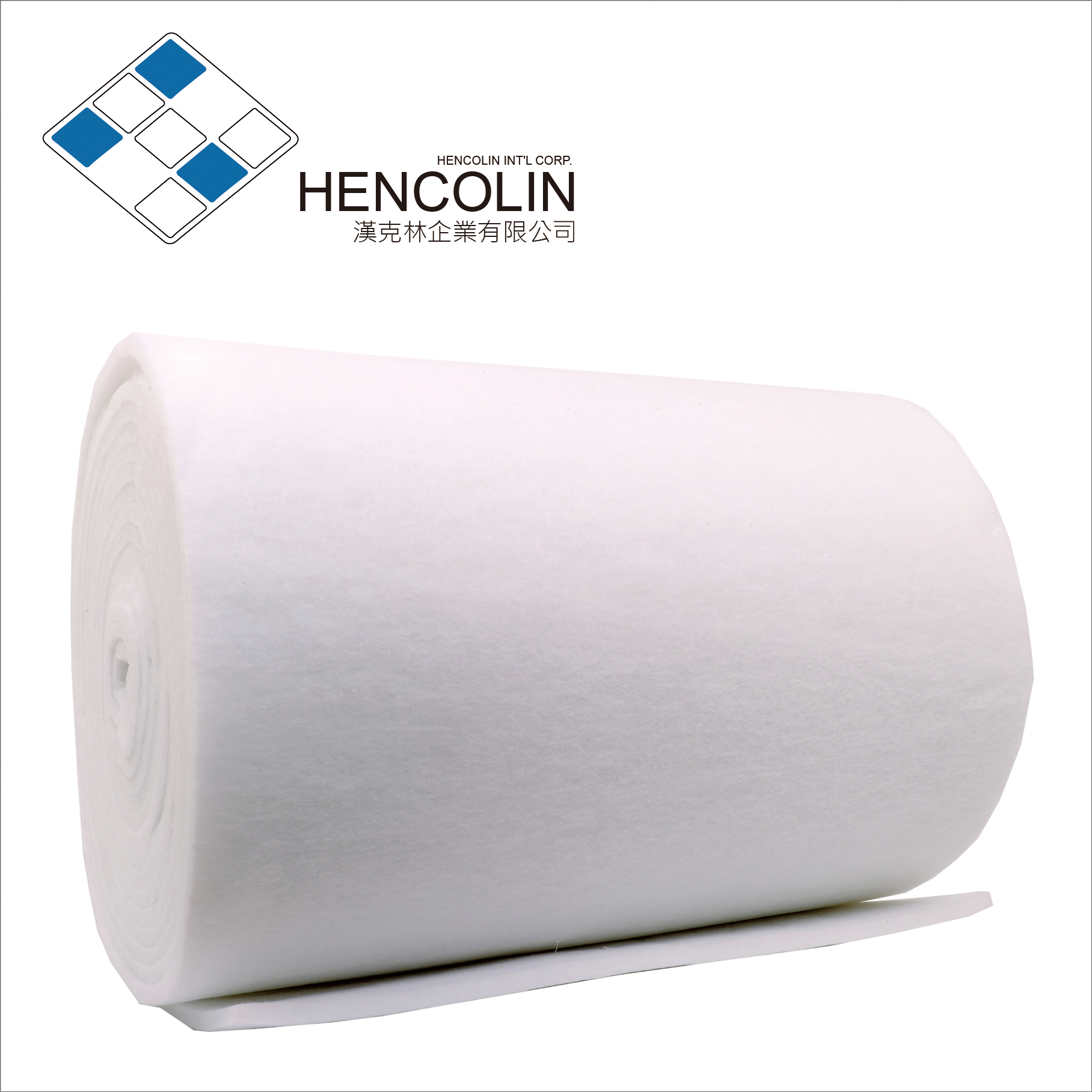 Hencolin Dust Collect Polyester Filter Media Roll filter Fabric