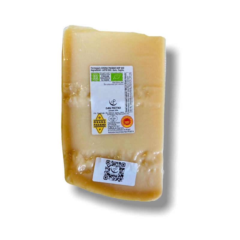 Высшее качество, Сделано в Италии, органический сыр Grana Padano PDO, более 20 месяцев, 0,75 кг