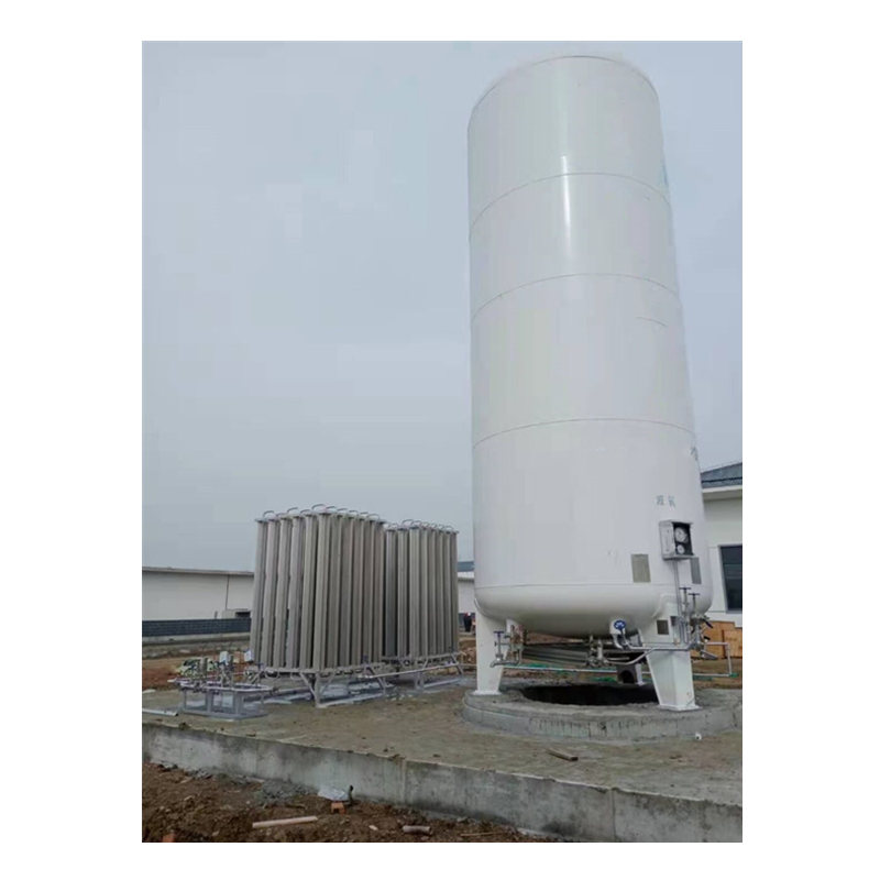 Cryogenic 3m3 Cryogenic ISO Liquid Oxygen Pump Vaporizer Tank 10000l Oxygen Liquid Tank